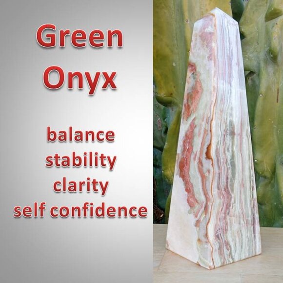Other - 10" green onyx TOWER 02 balance CLARITY